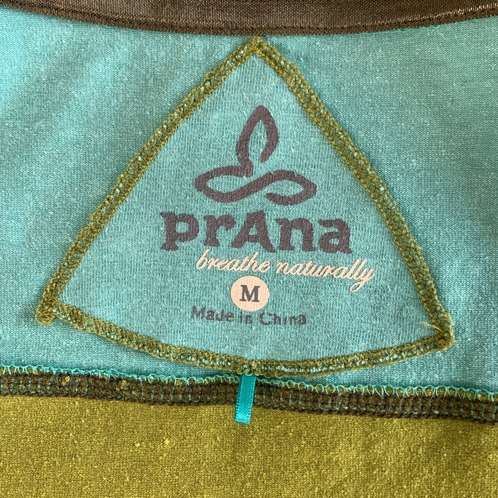 Prana zip up jacket hemp and organic cotton blend size medium - Picture 6 of 8